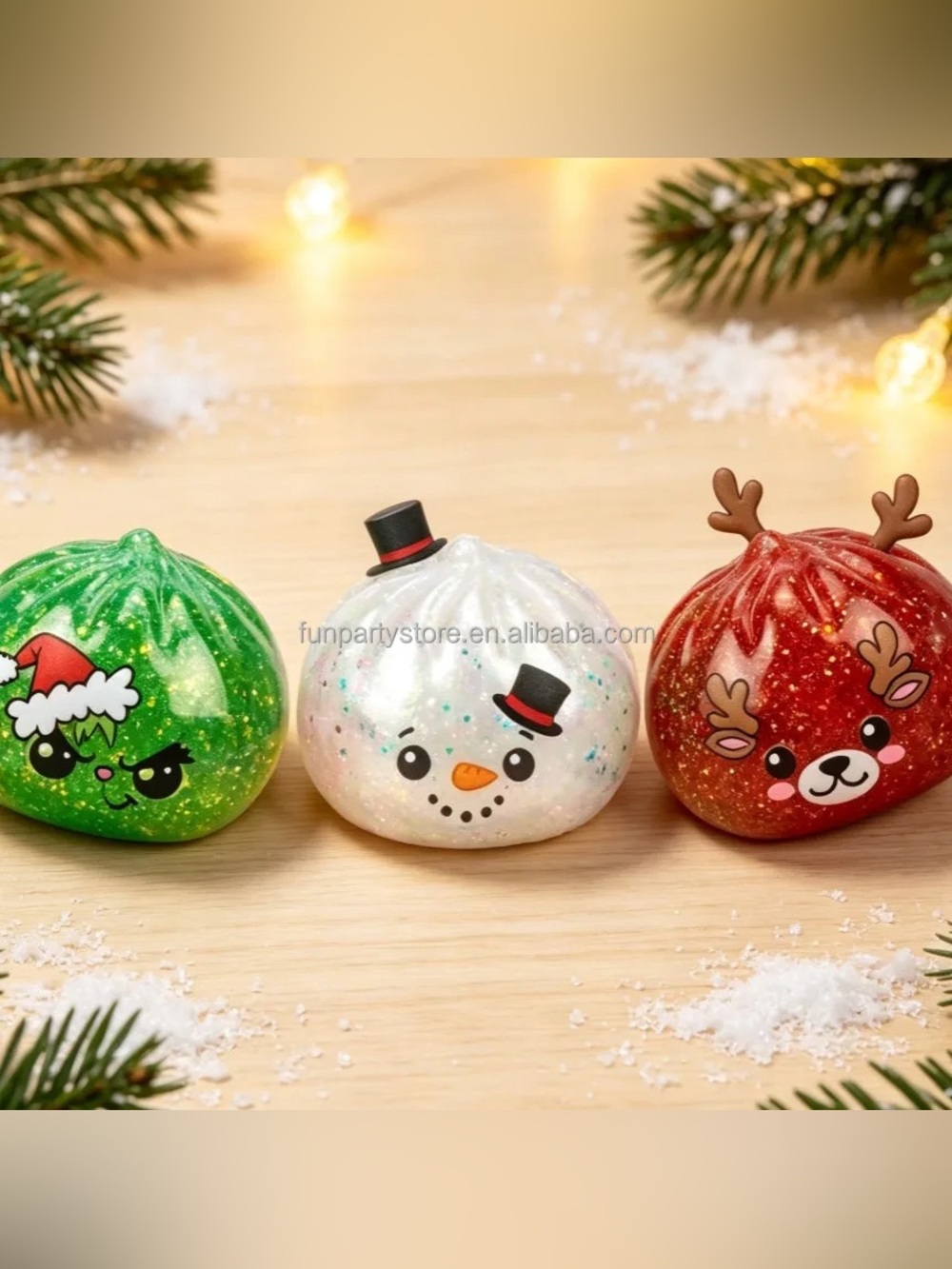 Christmas surprise Glitter Dumpling Toy